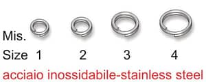 Kółko Łącznikowe SPLIT RINGS LIGHT Stonfo 20szt. Art. 204