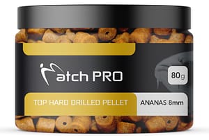 TOP HARD Ananas 8mm DRILLED Pellet MatchPro  80g