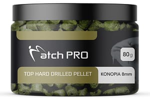 TOP HARD Konopia 8mm DRILLED Pellet MatchPro  80g