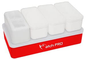Zestaw Pudełek na Przynęty 4w1 Matchpro RED