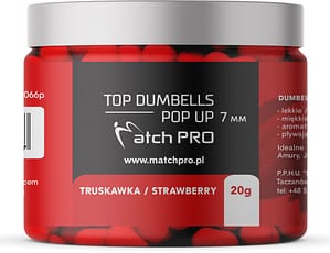 TOP DUMBELLS POP-UP STRAWBERRY 7mm / 20g MatchPro