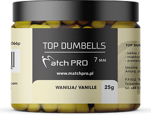 TOP DUMBELLS VANILLE 7mm / 25g MatchPro