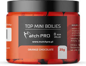 TOP BOILIES Kulki ORANGE CHOCOLATE 8mm/25g MatchPro
