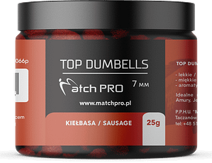 TOP DUMBELLS SAUSSAGE 7mm / 25g MatchPro