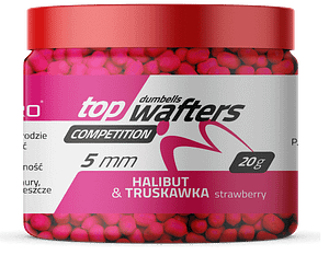 TOP DUMBELLS WAFTERS HALIBUT & STRAWBERRY 5x6mm 20g MatchPro