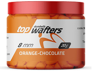 TOP DUMBELLS WAFTERS ORANGE-CHOCOLATE 8mm 20g MatchPro
