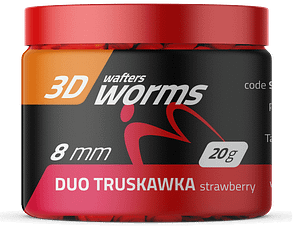 TOP WORMS WAFTERS DUO STRAWBERRY 8mm 20g MatchPro