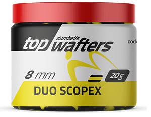 TOP DUMBELLS WAFTERS DUO SCOPEX 8mm 20g MatchPro
