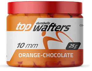 TOP DUMBELLS WAFTERS ORANGE-CHOCOLATE 10mm 25g MatchPro