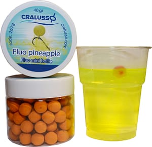 Kulki FLUO MINI BOILIE 10mm/40g PINEAPPLE Cralusso Kod: 2665