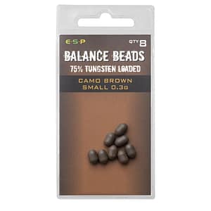 Koraliki BALANCE BEADS BROWN 8szt. ESP