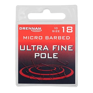 Ultra Fine Pole Haczyki Drennan 10szt.
