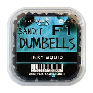 Pellet DUMBELL F1 6mm Inky Squid Drennan TBFD06IS