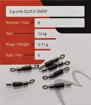 Łącznik QUICK SNAP 6szt Matchpro