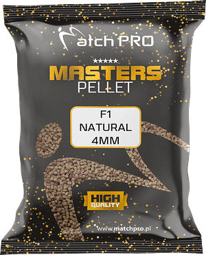 F1 NATURAL 4mm PELLET MASTERS MatchPro 700g
