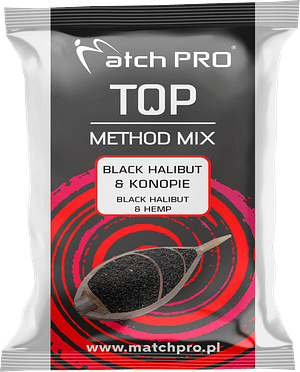 BLACK HALIBUT & KON METHODMIX Zanęta Matchpro 700g