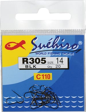 R305 BLK haczyki Milo 20szt