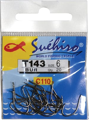 T143 Suehiro BUR Haczyki Milo 20szt.