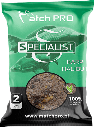SPECIALIST KARP HALIBUT Zanęta MatchPro 2kg
