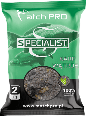 SPECIALIST KARP WĄTROBA Zanęta MatchPro 2kg