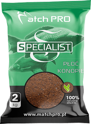 SPECIALIST PŁOĆ KONOPIE Zanęta MatchPro 2kg