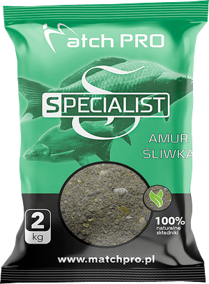 SPECIALIST AMUR ŚLIWKA Zanęta MatchPro 2kg