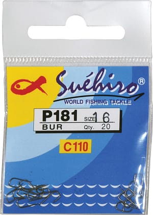 P181 Suehiro BUR Haczyki Milo 20szt.