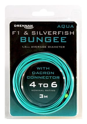 Guma Pusta Drennan 1,5mm / 3m AQUA SilverFish + Dacron TOCBG000