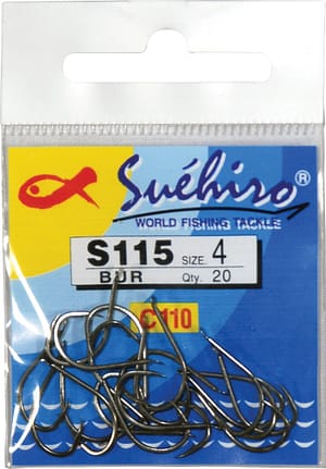 S115 Suehiro BUR Haczyki Milo 20szt.