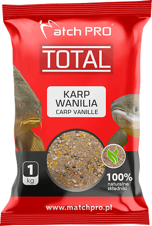 TOTAL KARP WANILIA Zanęta MatchPro 1kg