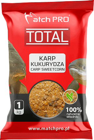TOTAL KARP KUKURYDZA Zanęta MatchPro 1kg