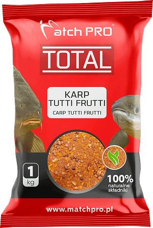 TOTAL KARP TUTTI FRUTTI Zanęta MatchPro 1kg
