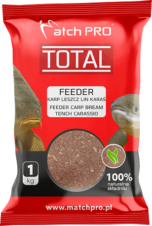 TOTAL FEEDER KARP LESZCZ LIN Zanęta MatchPro 1kg