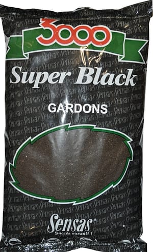 SUPER BLACK GARDONS Zanęta Sensas 3000 1kg 11562