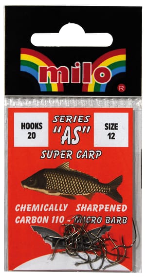 AS Carbone 110 Haczyki Milo 20szt.